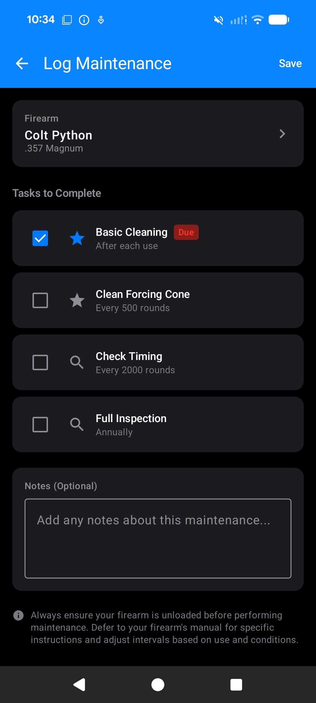 Android screenshot 1