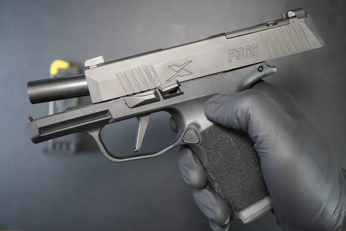 P365 fully reassembled, ready for a function check